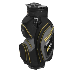 Powakaddy Premium-Tech Golf Cart Bag - Black/Yellow