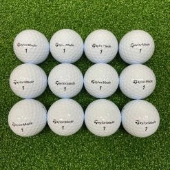 Taylormade Practice Range Golf Balls - White - Dozen (12 Balls)