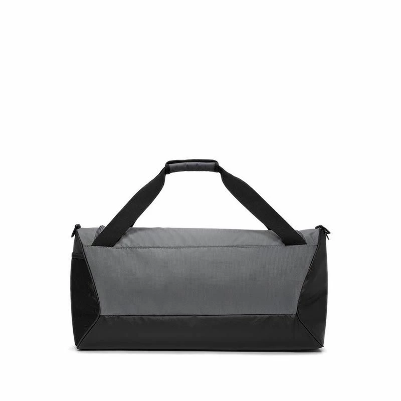 NIKE Brasilia 9.5 Holdall Duffel Bag - Iron Grey / Black / White - Image 4