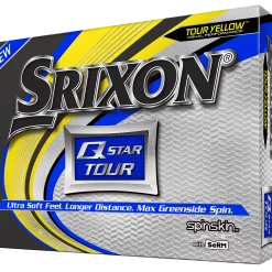 Srixon Q Star Tour Golf Balls - Yellow