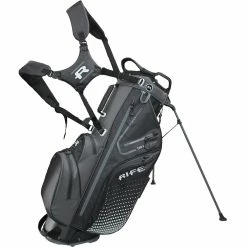 Andrew Morris Golf Rife Waterproof Golf Stand Bag - Black