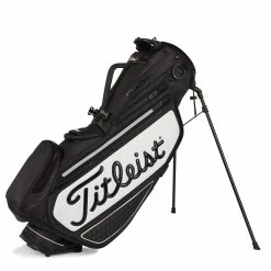 Titleist Tour Series Premium Stadry Stand Golf Bag - Black/White