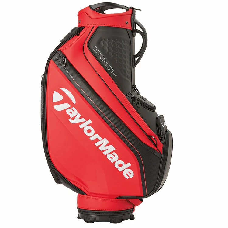 Taylormade Tour Cart Golf Bag - Red/Black - Image 4