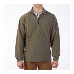 Linksoul Half Zip Windbreaker (Safari)