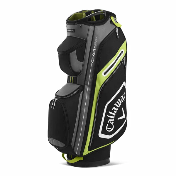 Callaway Chev 14+ Golf Cart Bag - Black/Yellow