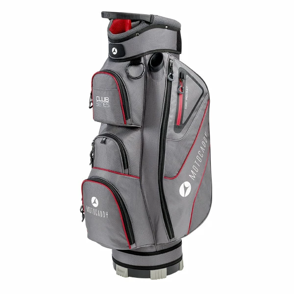 Motocaddy Club Series Golf Cart Bag - Charcoal/Red