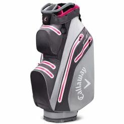 Callaway Org 14 Hyperdry Golf Cart Bag - Pink/Grey