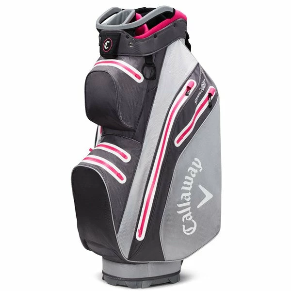 Callaway Org 14 Hyperdry Golf Cart Bag - Pink/Grey