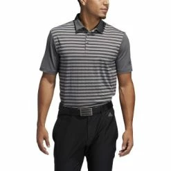 Adidas Golf Men's Ultimate 3-Color Merch Stripe Polo