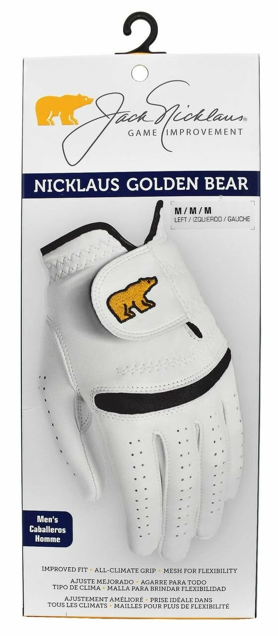 Jack Nicklaus Golden Bear CABRETTA LEATHER Golf Glove
