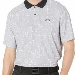 Oakley Men's Divisional Print Golf Polo Shirt