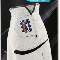 PGA TOUR Men's SwingSoft Leather Golf Glove
