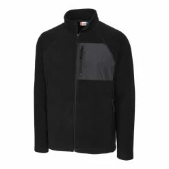 Clique Men's Summit Microfleece Hybrid Full Zip Jacket