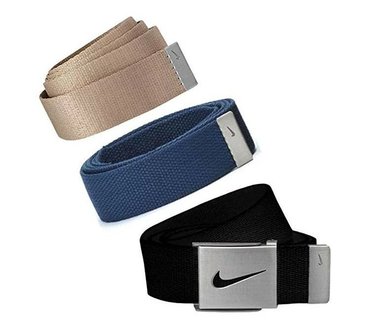 Nike Men's 3 Pack Golf Web Belt - Image 3