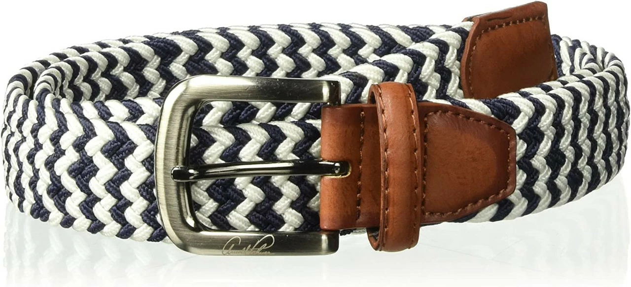 Arnold Palmer Men's Elastic Braided Golf Belt