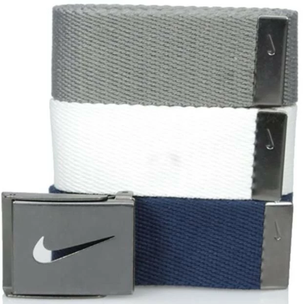 Nike Men's 3 Pack Golf Web Belt - Image 5