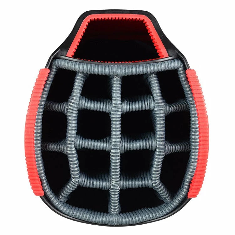 Sun Mountain H2NO Staff Golf Cart Bag - Gunmetal/Red - Image 2