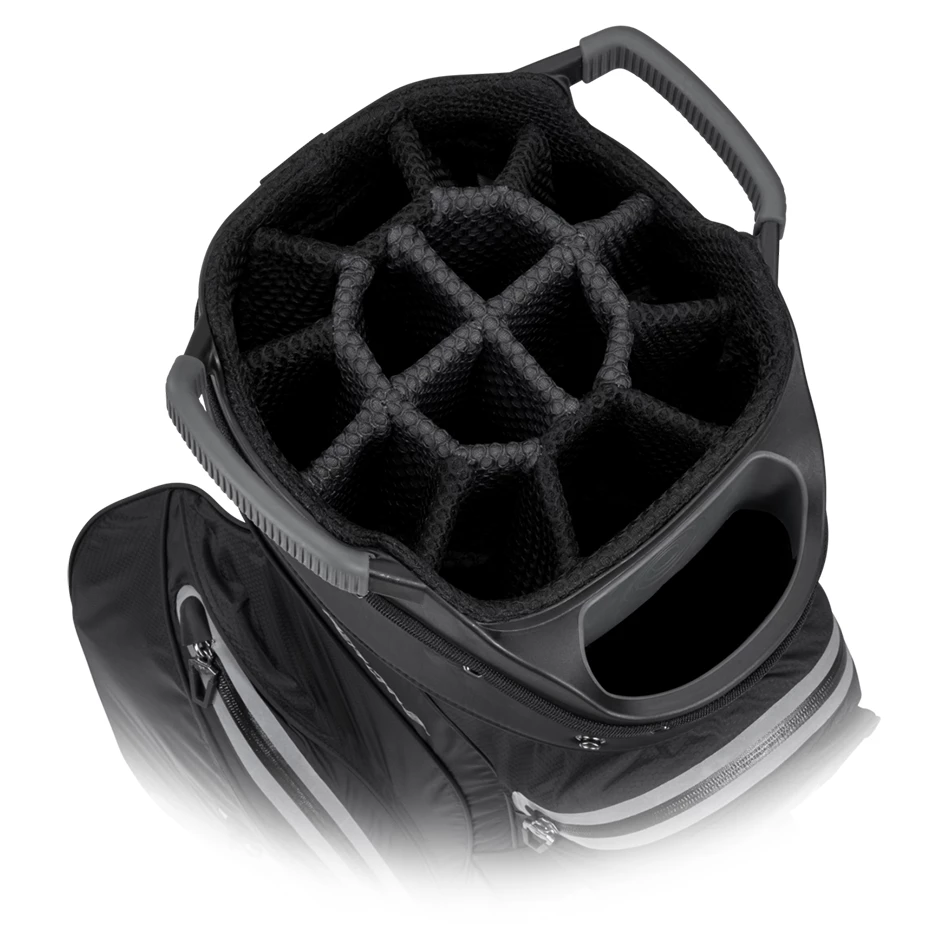 Callaway Hyperdry 15 Golf Cart Bag - Black/Charcoal - Image 2