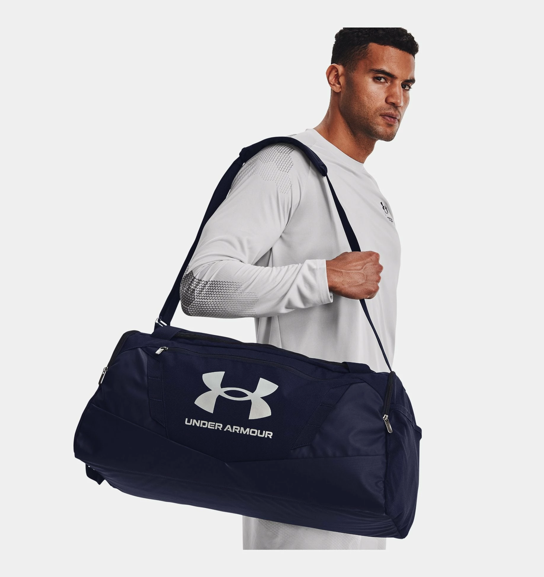 Under Armour UA Undeniable 5.o Medium Duffle Bag - Midnight Navy - Image 5