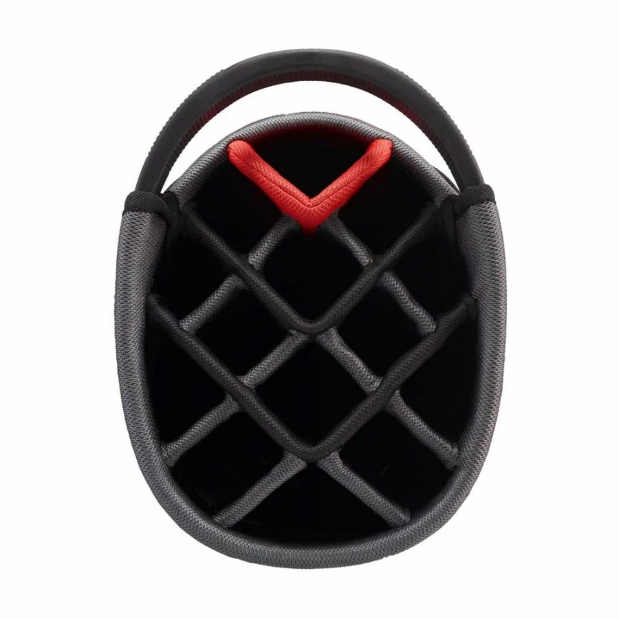 Powakaddy X-Lite Edition Golf Cart Bag - Black/Red - Image 2