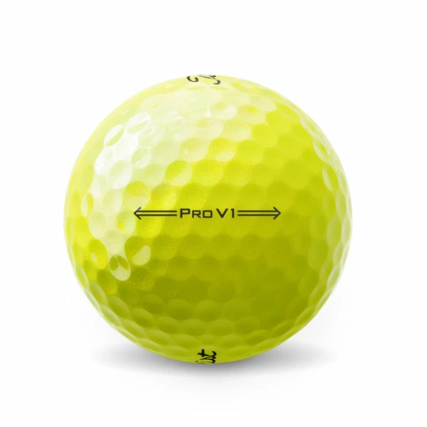 Titleist Pro V1 2021 Golf Balls - Yellow - Image 5
