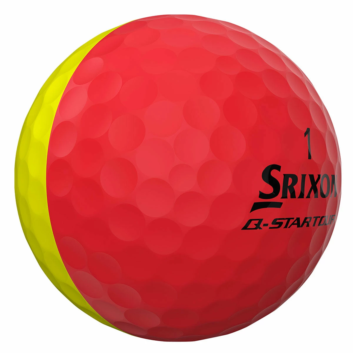Srixon Q Star Divide Golf Balls - Yellow/Red - Image 3