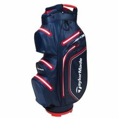 Taylormade 2021 StormDry Waterproof Golf Cart Bag - Navy/Red