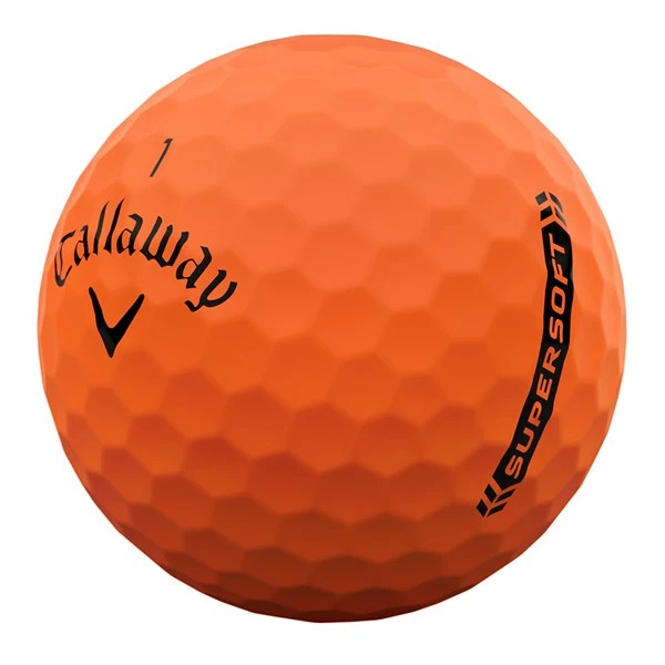Callaway 2023 Supersoft Golf Balls - Orange - Image 3