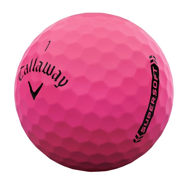 Callaway 2023 Supersoft Golf Balls - Pink - Image 3