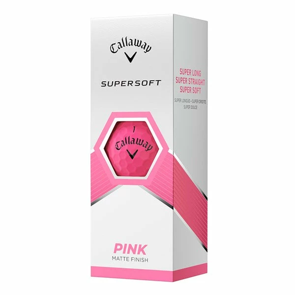 Callaway 2023 Supersoft Golf Balls - Pink - Image 4