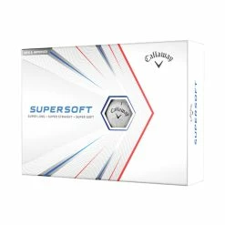 Callaway Supersoft 2021 Golf Balls - White