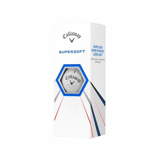 Callaway Supersoft 2021 Golf Balls - White - Image 3