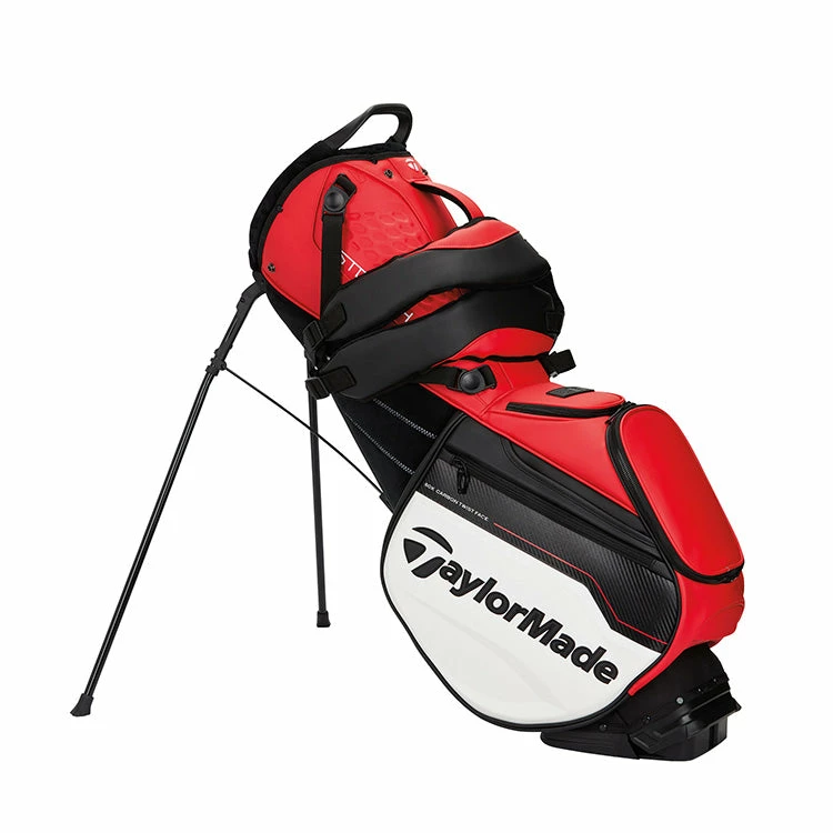 Taylormade 2023 Tour Stand Golf Bag - Red/White - Image 3