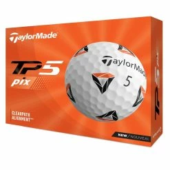 Taylormade TP5 PIX Golf Balls - White