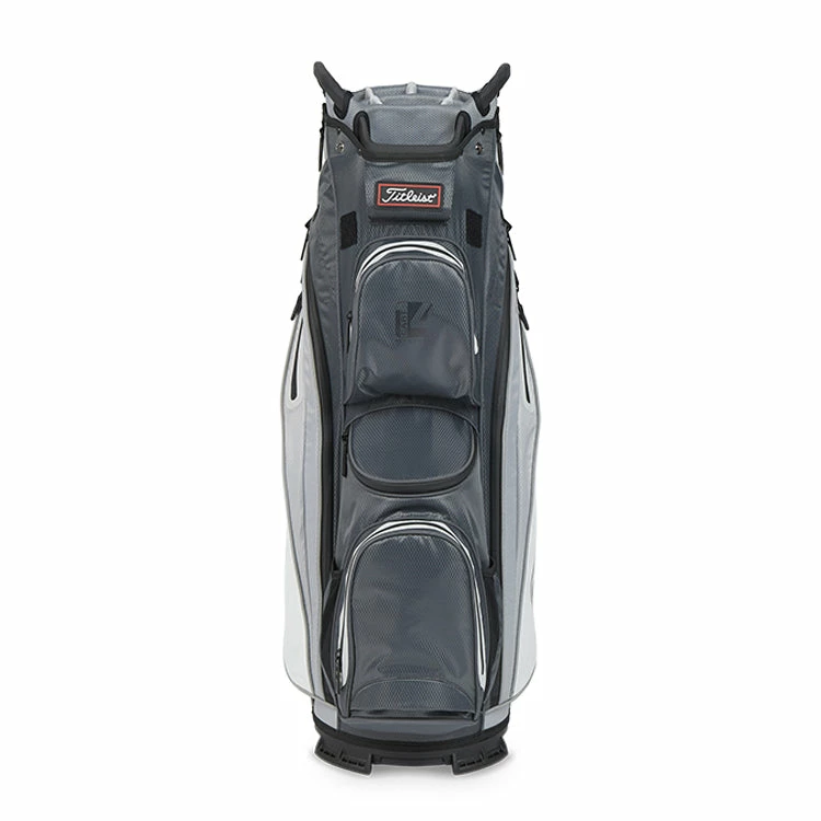 Titleist 2023 Cart 14 Stadry Golf Cart Bag - Charcoal/Grey/White - Image 3