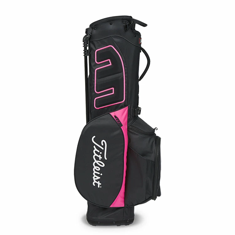 Titleist 2023 Players 4 Golf Stand Bag - Black/Candy - Image 3