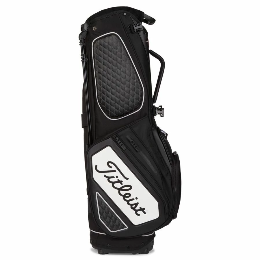 Titleist Tour Series Premium Golf Stand Bag - Black/White - Image 4