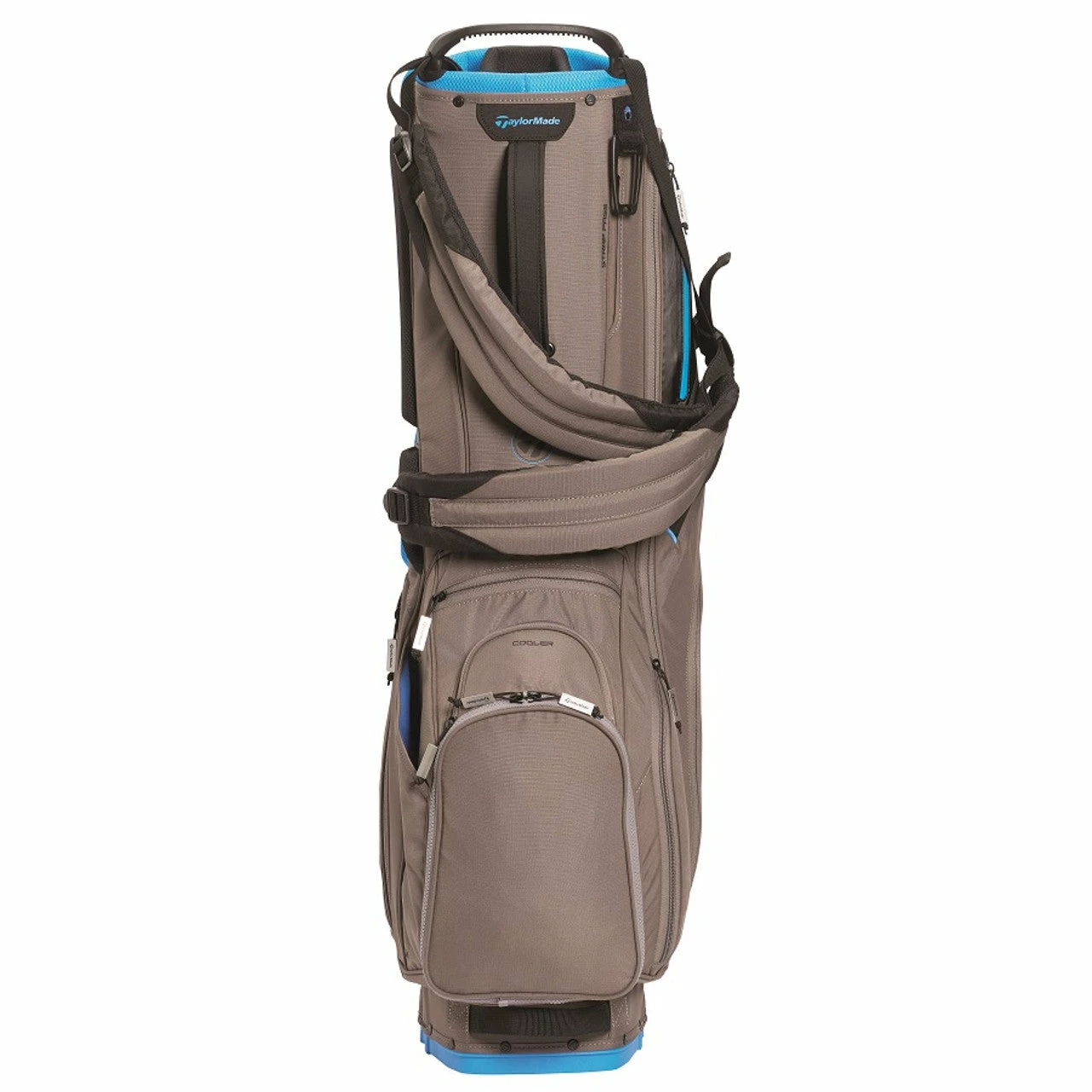 Taylormade Flextech Crossover Golf Stand Bag - Grey/Blue - Image 2