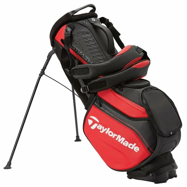 Taylormade Tour Stand Golf Bag - Red/Black - Image 3