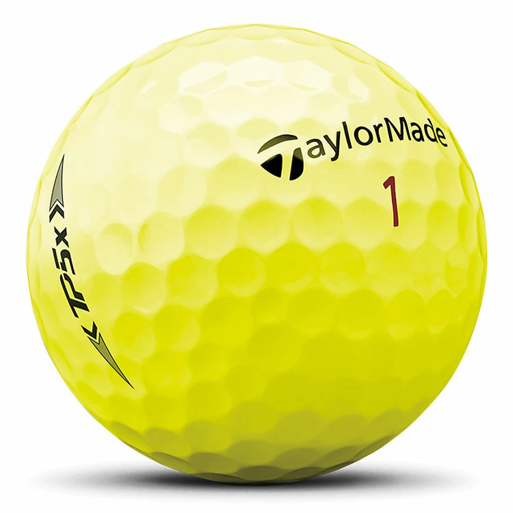 Taylormade TP5x Golf Balls - Yellow - Image 2