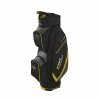 Powakaddy X-Lite Edition Golf Cart Bag - Black/Yellow/Titanium
